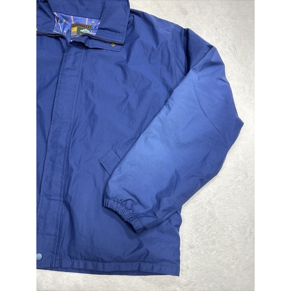 Vintage Forresters Navy Blue Full Zip Gore-Tex All Weather Golf Jacket Size XL - Picture 4 of 9
